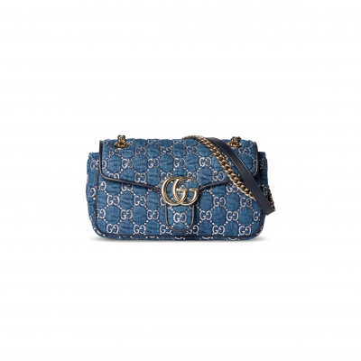 GUCCI GG MARMONT SMALL SHOULDER BAG 443497 (26*15*7cm)